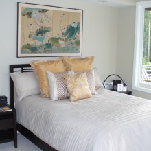 Light and breezy bedroom remodel, Sun Day Cove, Bainbridge Island
